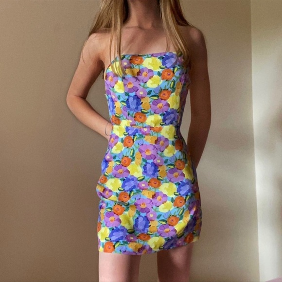 Zara SS Blogger’s Favourite Floral Romper • XXL XL - Picture 4 of 16